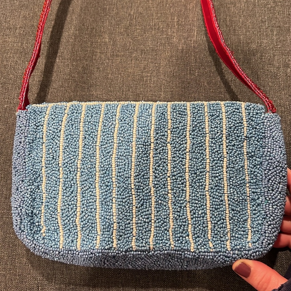 Lobster Beaded Shoulder Bag - Picture 6 of 8